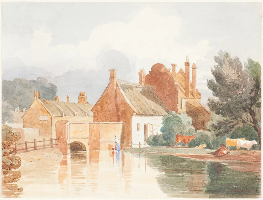 On the Bure, near Aylsham, Norfolk by James Bulwer