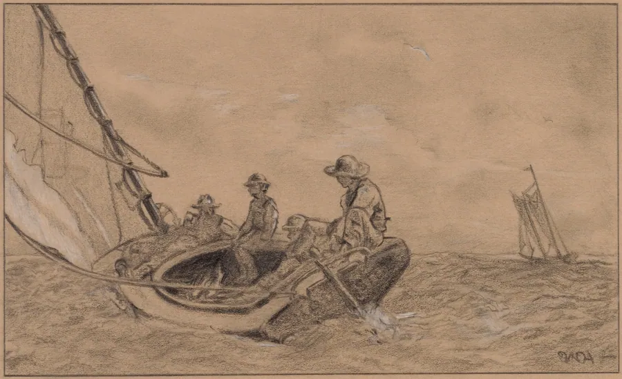 Breezing Up by Winslow Homer