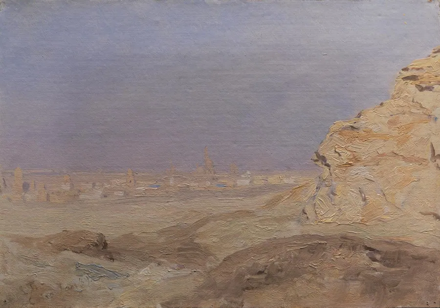 Udsigt mod Cairo by Laurits Tuxen