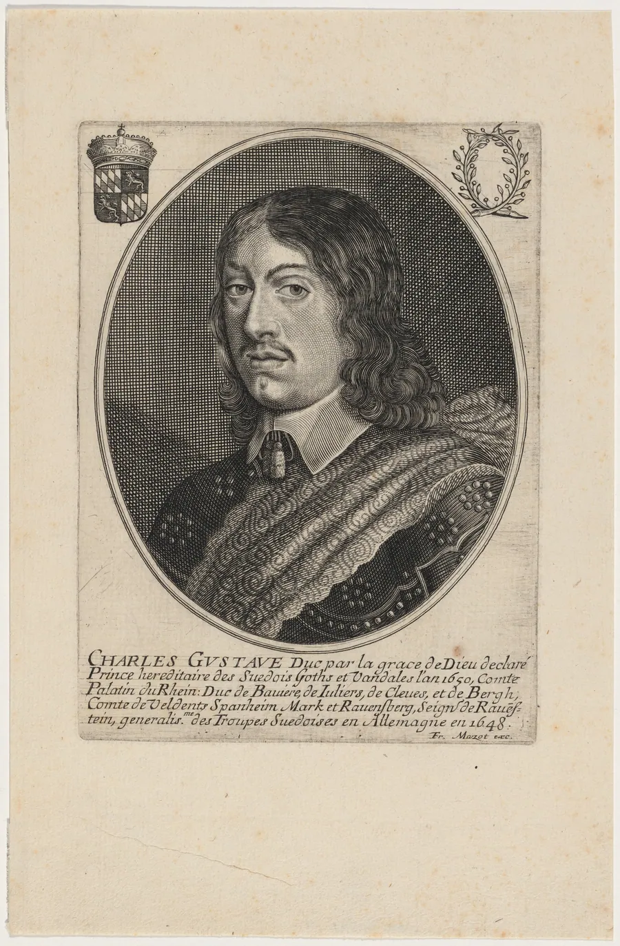 Charles X, King of Sweden by François Mazot