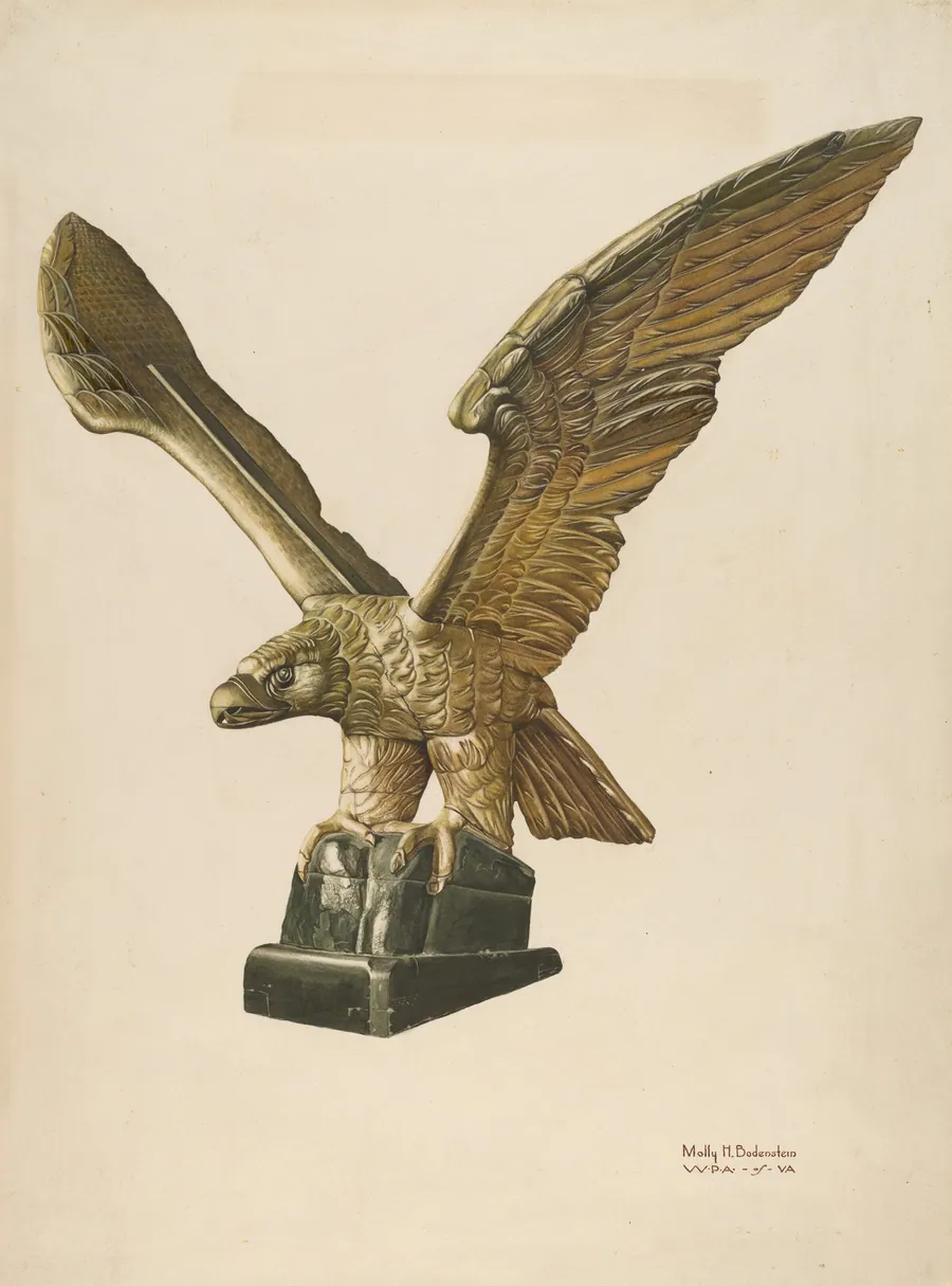 Eagle: Pilot House Ornament by Molly H. Bodenstein