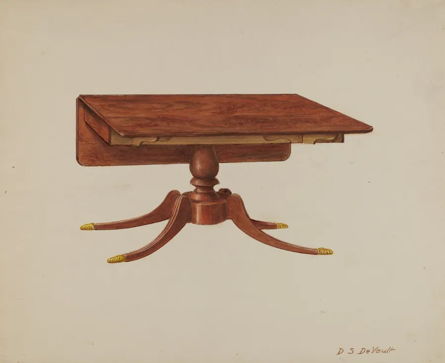 Drop-leaf Table by David S. De Vault