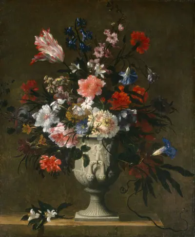 Flowers in a Classical Vase