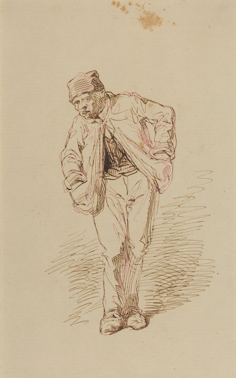 Sketch of a Man by Paul Gavarni