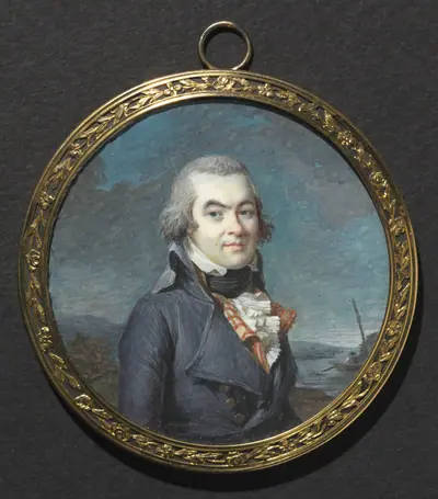 Portrait of a Man in a Landscape