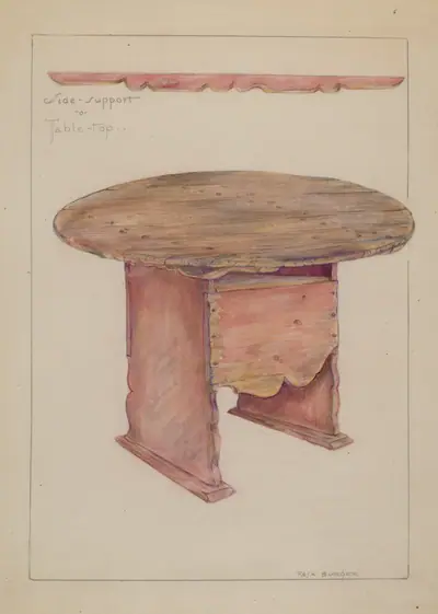 Table Hutch Bench or Chair Combination