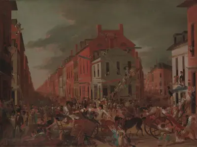 Moving Day (in Little Old New York)