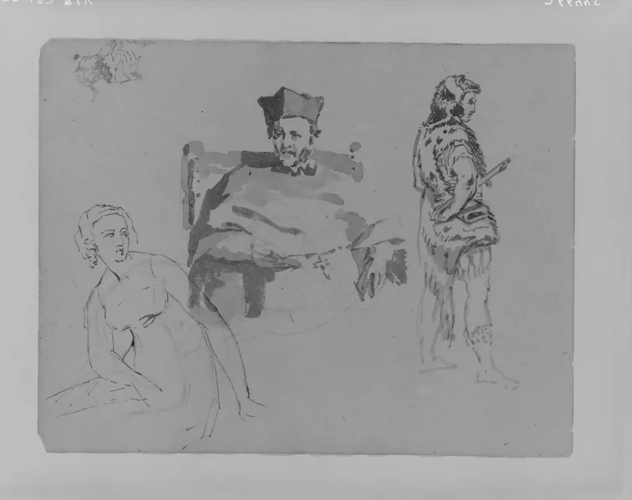 (From Sketchbook) by Thomas Sully