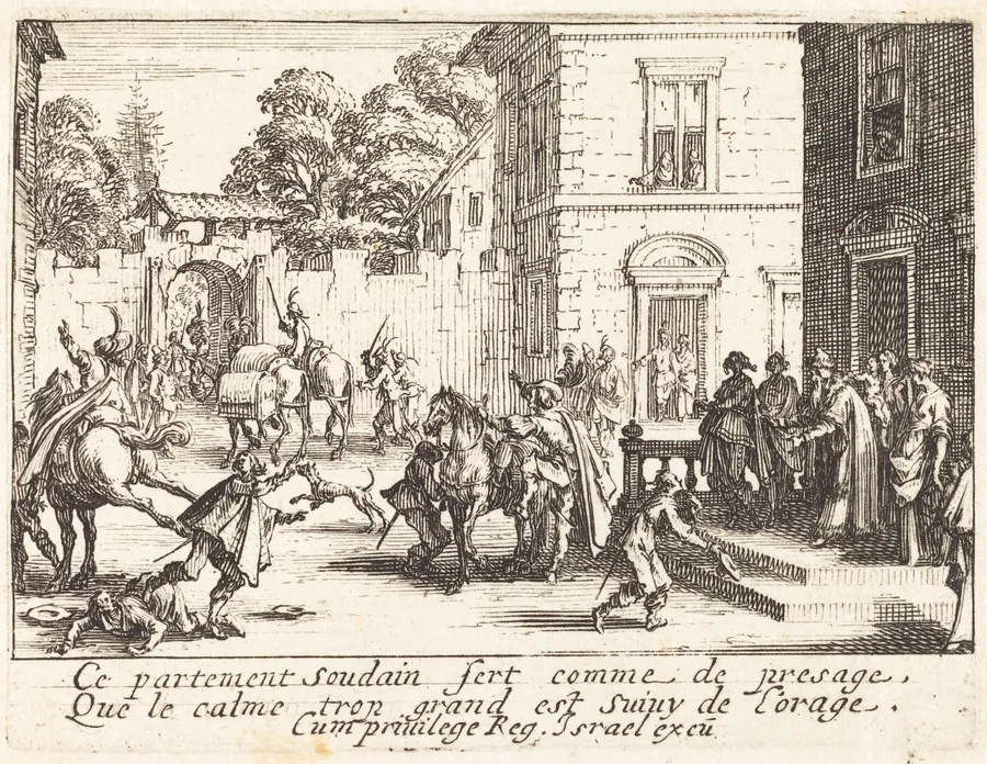 The Departure by Jacques Callot