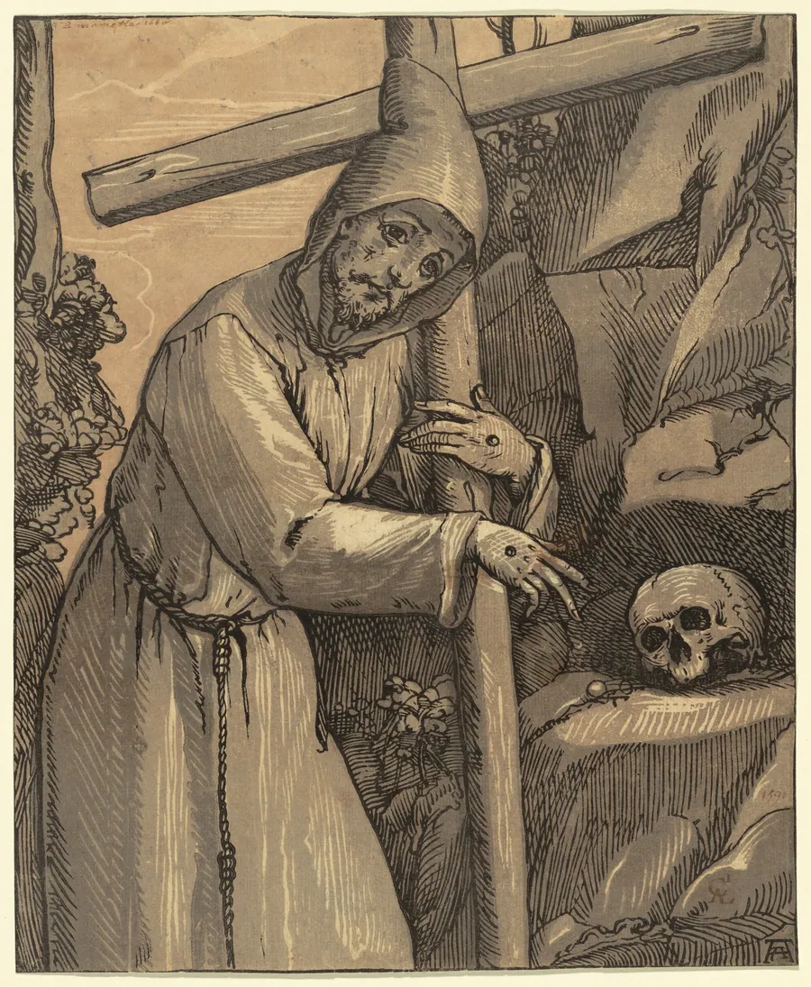 Saint Francis of Assisi by Andrea Andreani