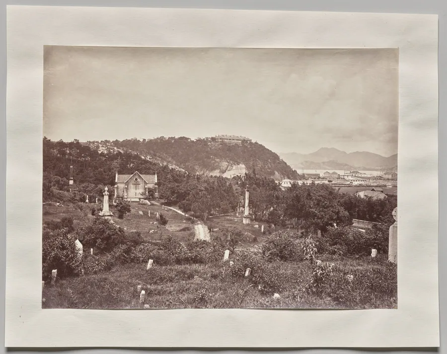 Untitled (Happy Valley Cemetery, Hong Kong) by William Pryor Floyd