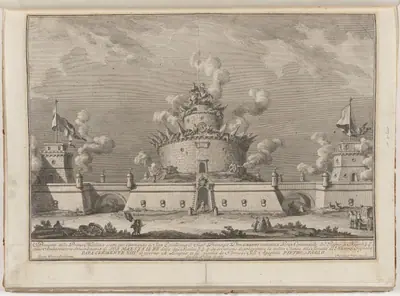 The Prima Macchina for the Chinea of 1759: A Fortress