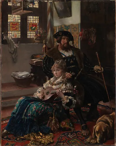 Christian II og Dyveke