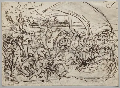 Charon and the Souls of the Dead
