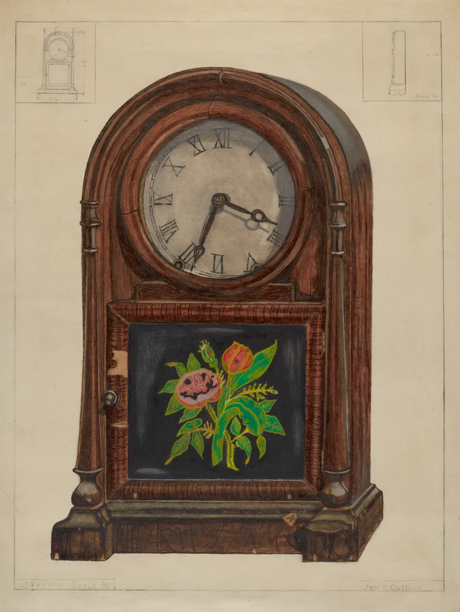 Mantle Clock by John Cutting