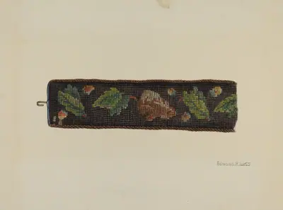 Needlepoint Bell Pull