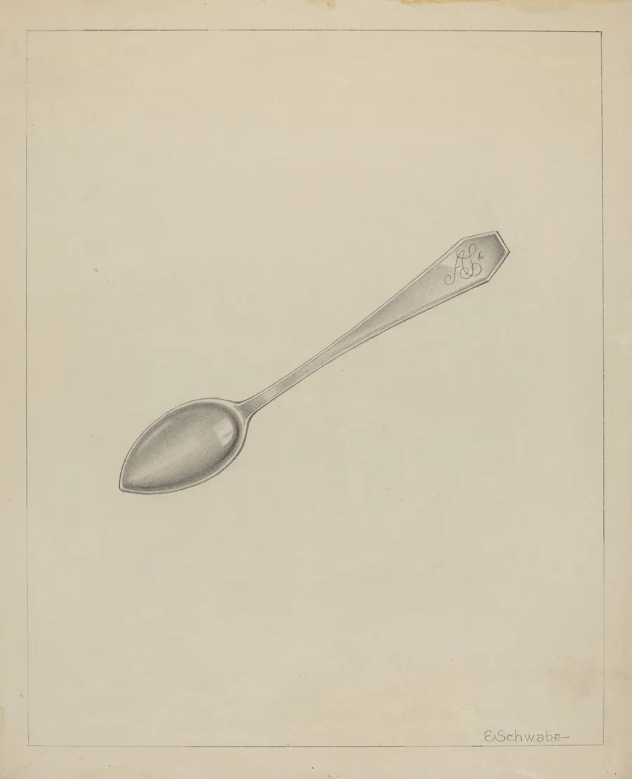 Silver Spoon by Erwin Schwabe