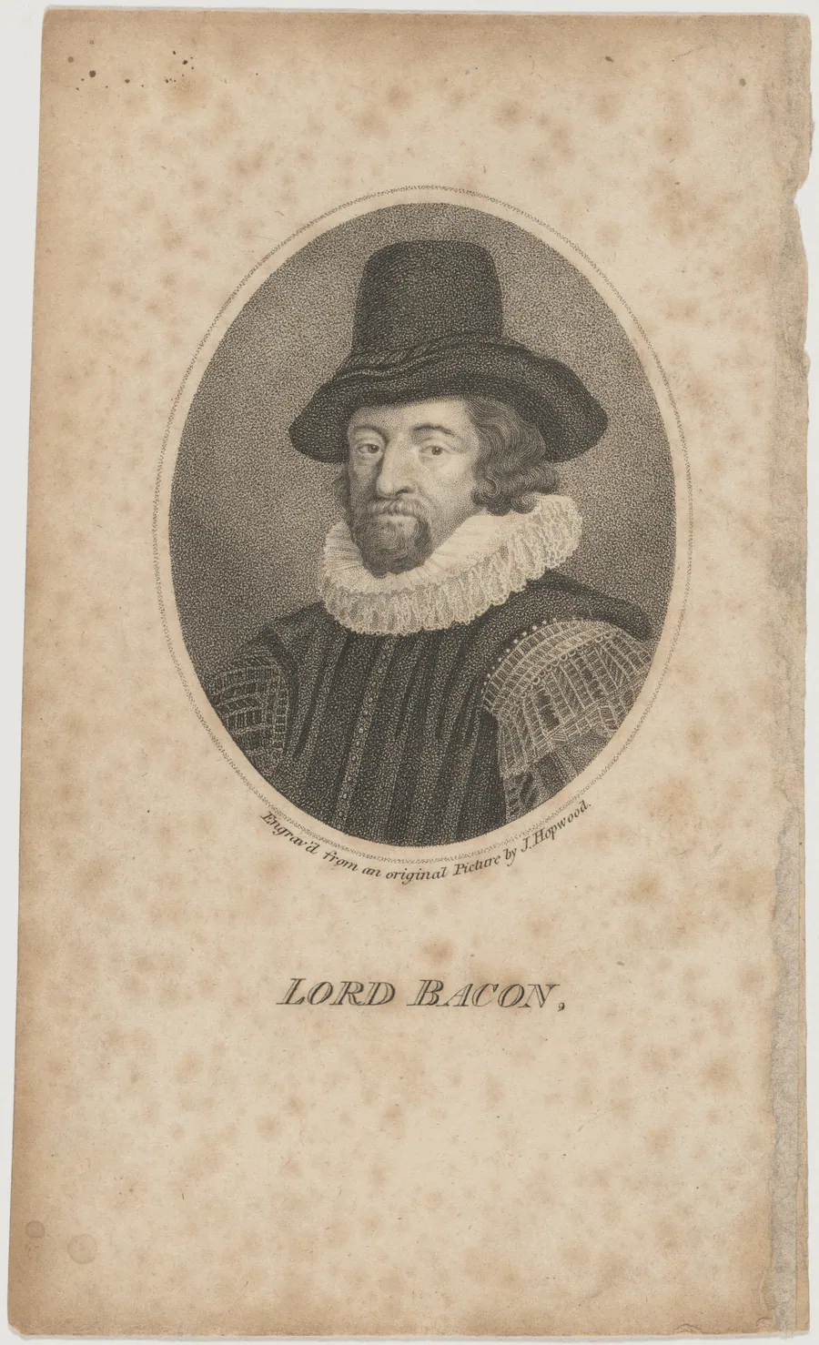 Lord Bacon by James Hopwood I
