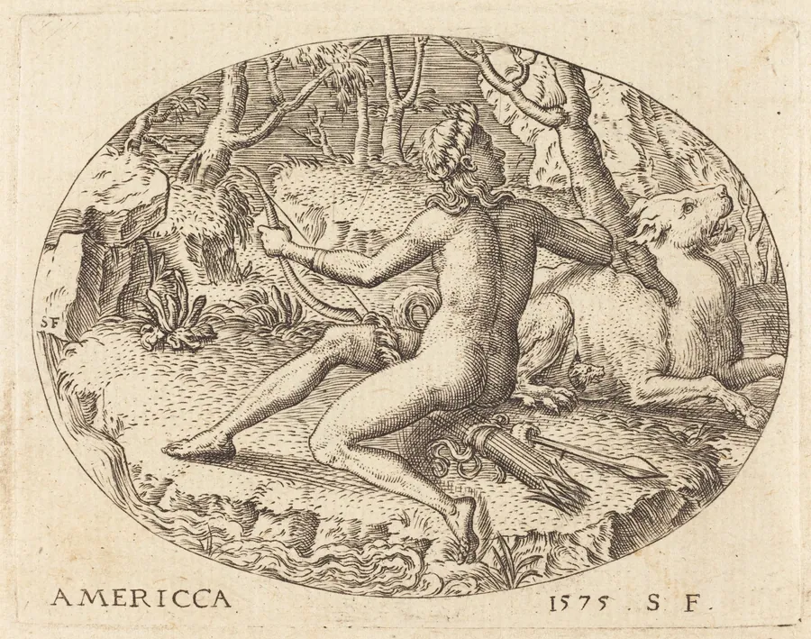 America by Etienne Delaune