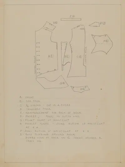 Waistcoat Pattern