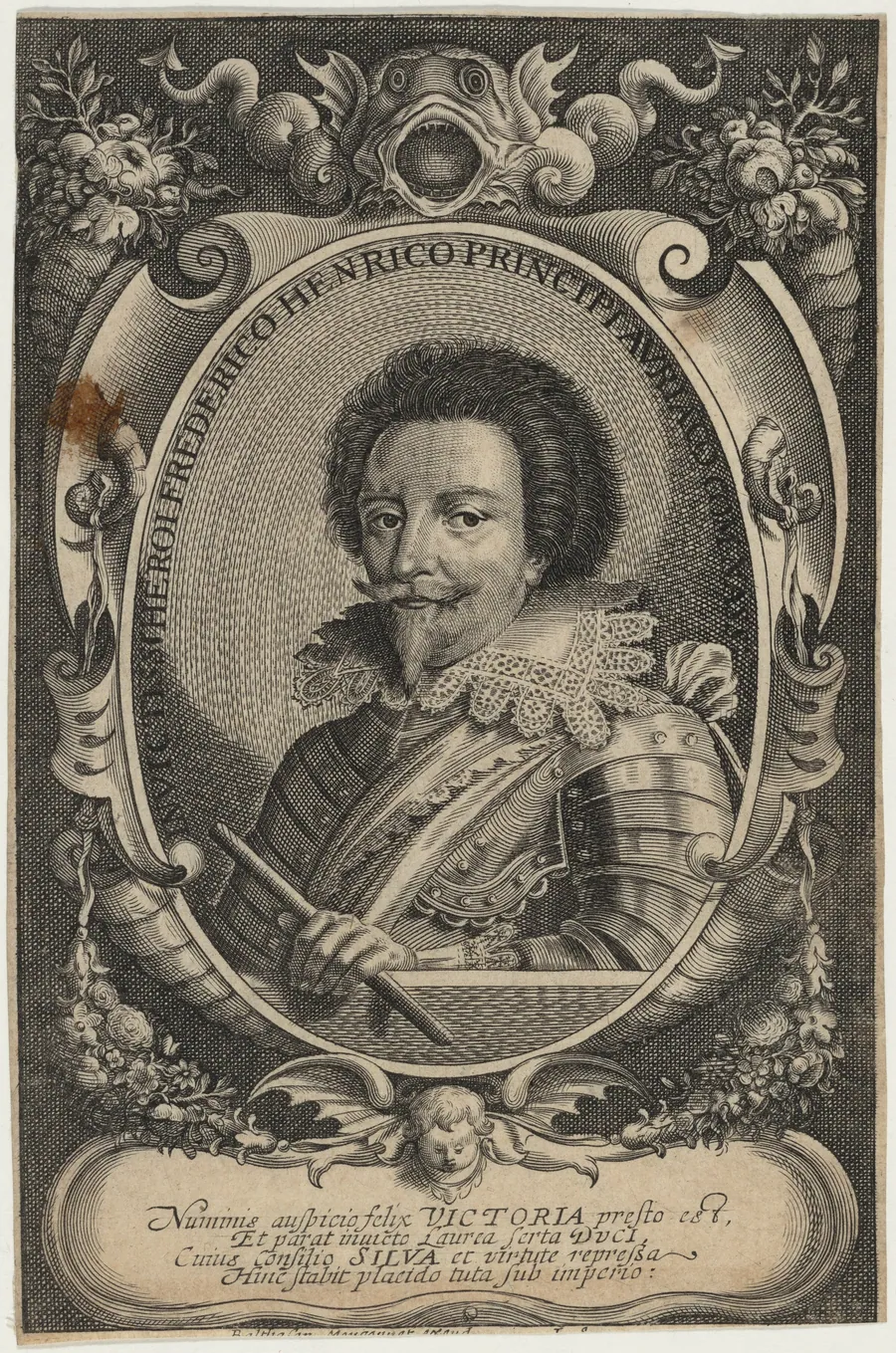 Frederick Henry, Prince of Orange by Balthasar Moncornet
