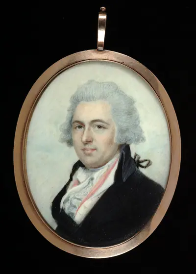 Portrait of a Gentleman with Initials J. B.