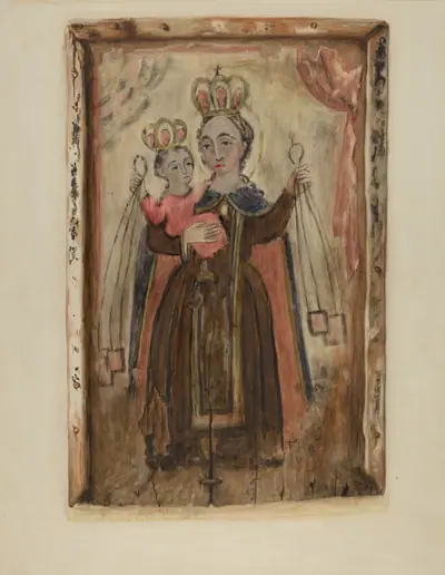 Retablo (Our Lady of Carmel)