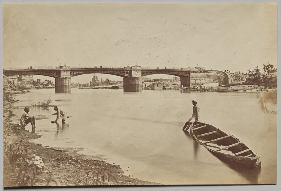 The Iron Bridge by Felice A. Beato
