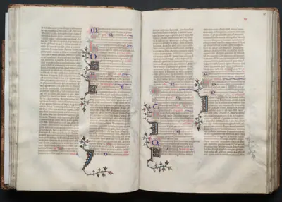The Gotha Missal: Fol. 40r, Text