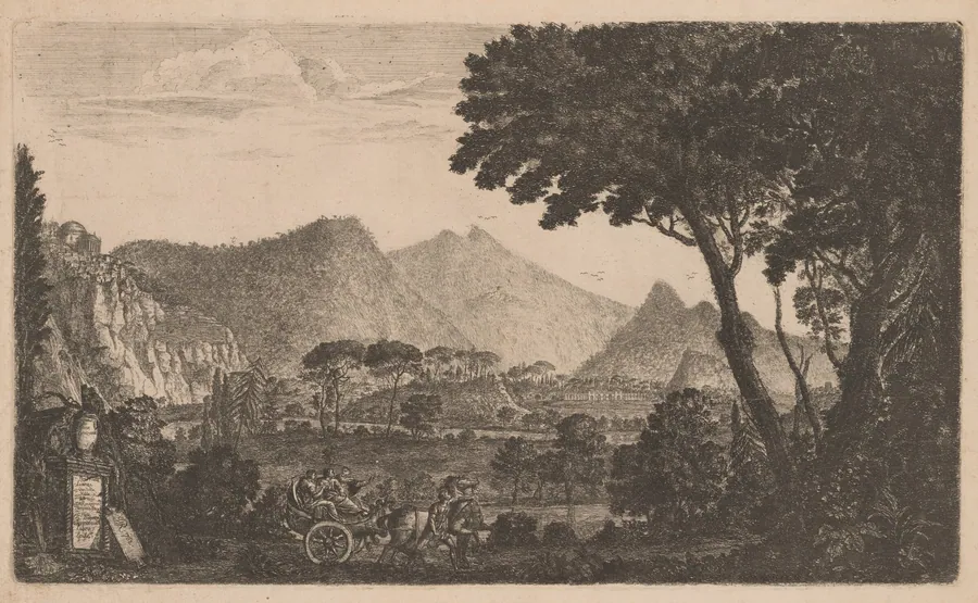 Horace's Sabine Villa by Peter Stephens
