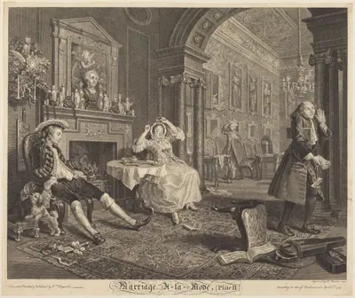 Marriage a la Mode: pl. 2