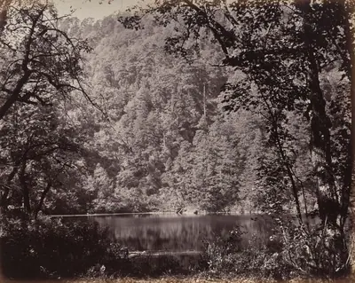 The Upper Himmalayahs. The Dodee Tal in Lake