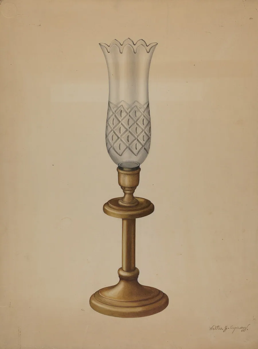 Lamp by Walter G. Capuozzo