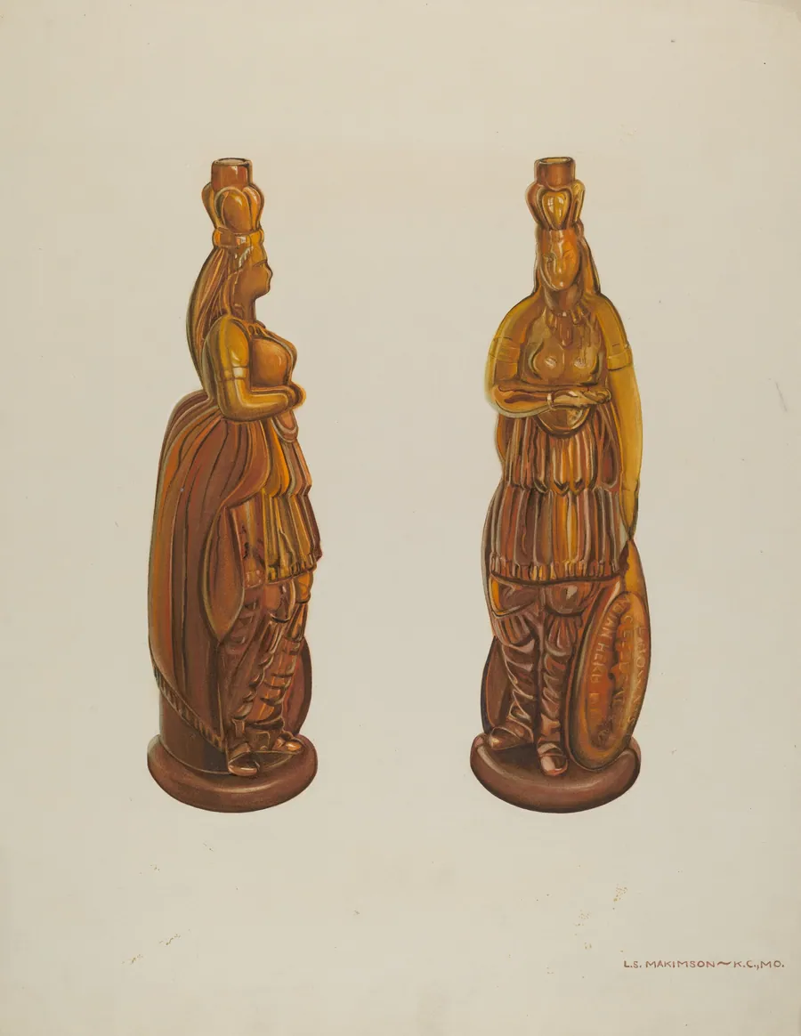 Indian Bottle (Medicine Bottle) by Lorraine S. Makimson