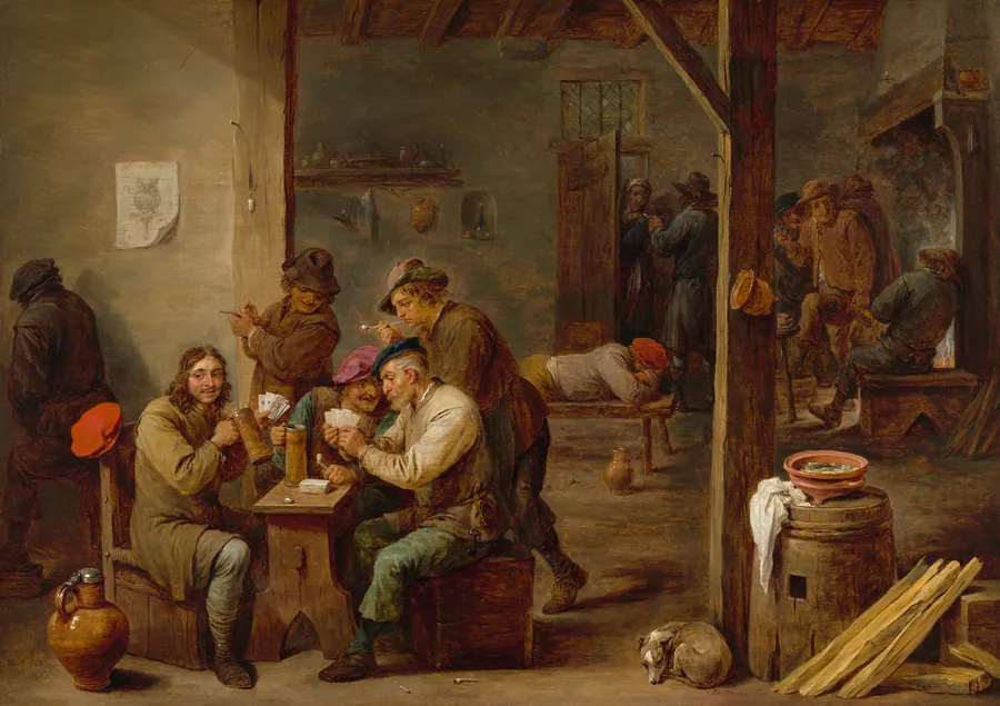 Tavern Scene by David Teniers the Younger