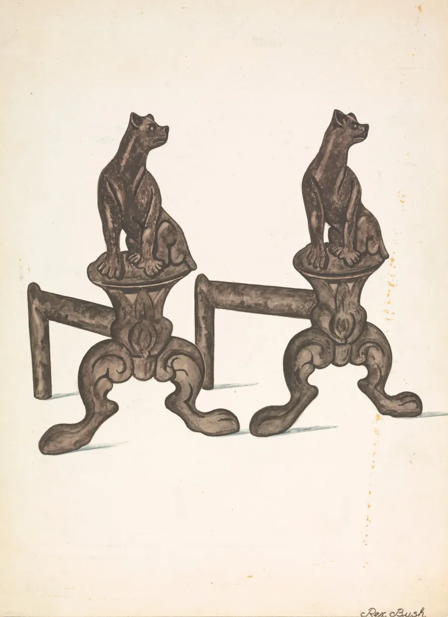 Fire Dogs by Rex F. Bush