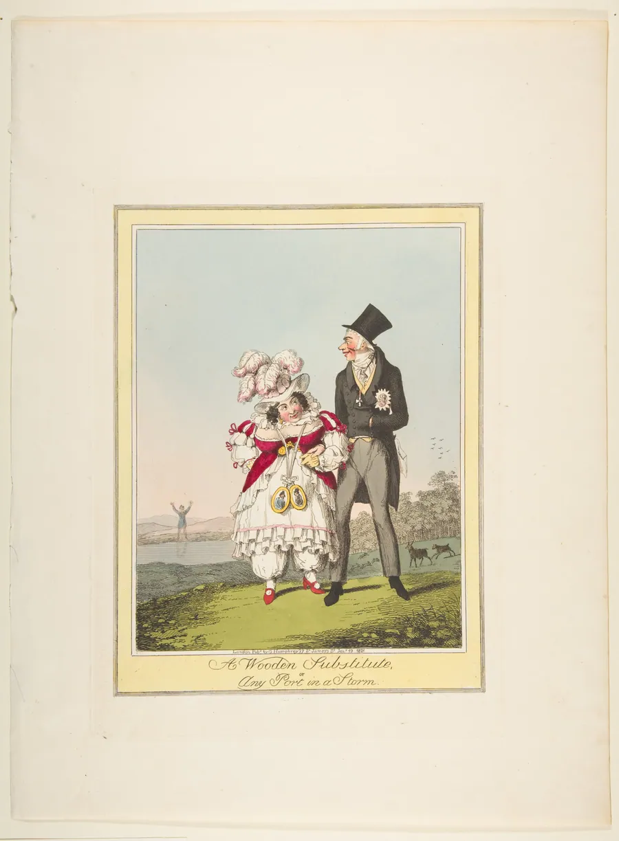 A Wooden Substitute, or Any Port in a Storm by Theodore Lane