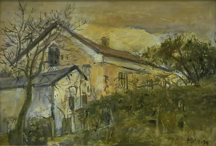Forsamlingshuset i Slagslunde by Hans Knudsen