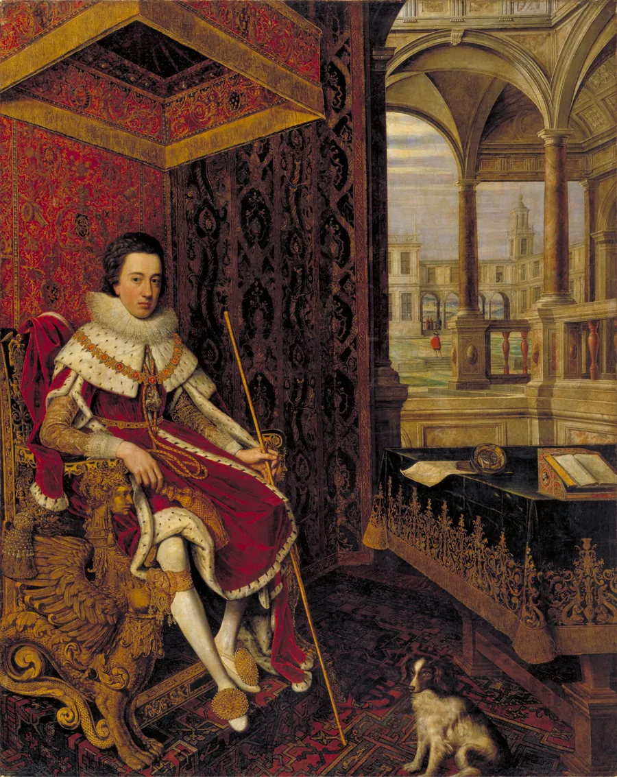 Charles I af England som Prince of Wales by Hendrik van II Steenwijck