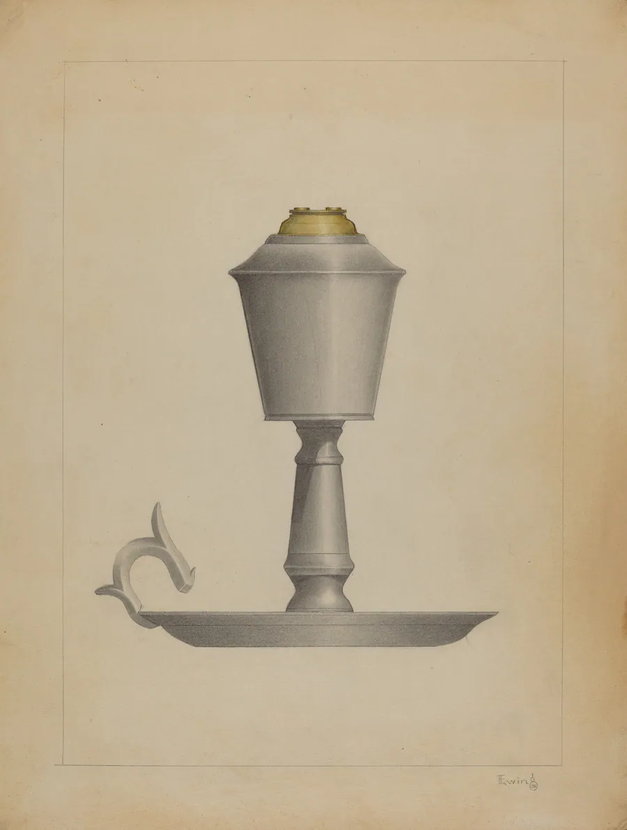 Lamp by Burton Ewing