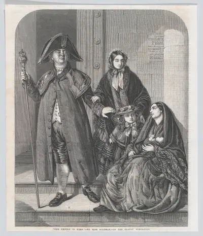 The Friend in Need, from "Illustrated London News"