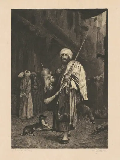 The Old Clothes Dealer, Cairo