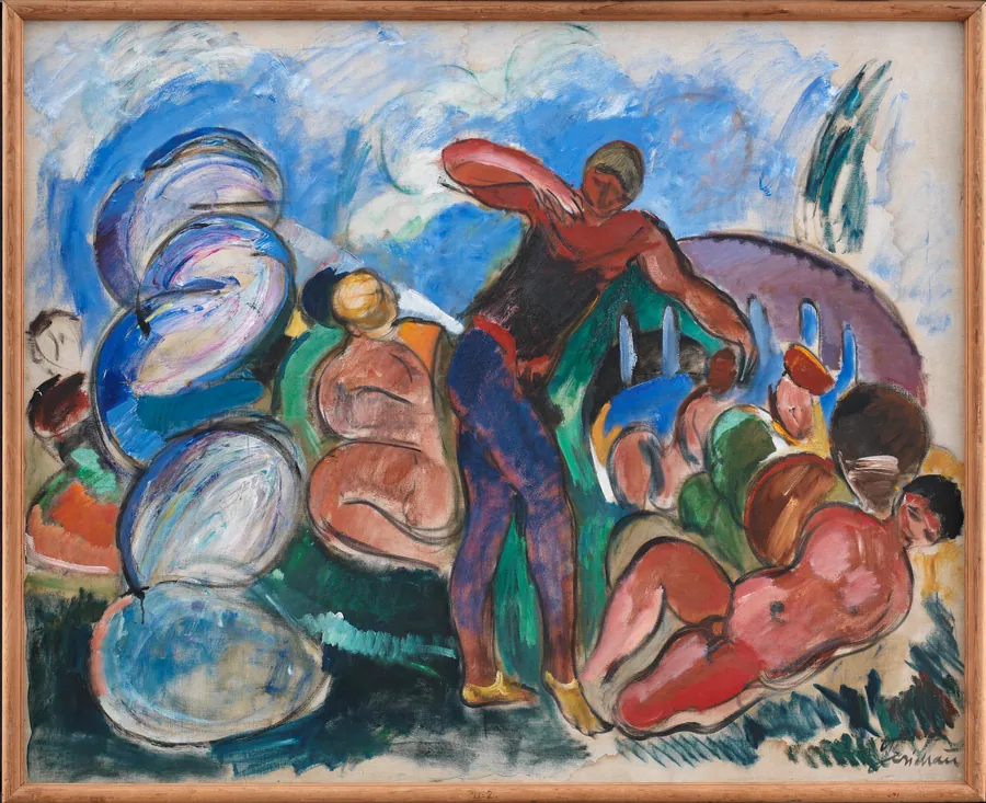 Komposition by J.A. Jerichau (II)