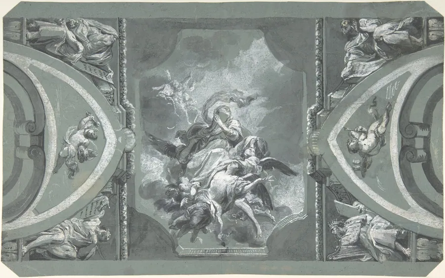 Study for the Decoration of a Vault by Carlo Alberto Baratta