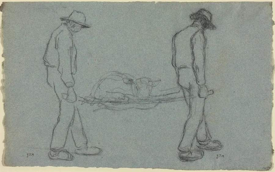 The Newborn by Jean-François Millet