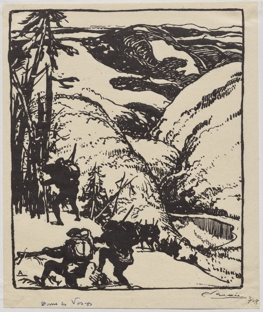 Dans les Vosges by Auguste Louis Lepère