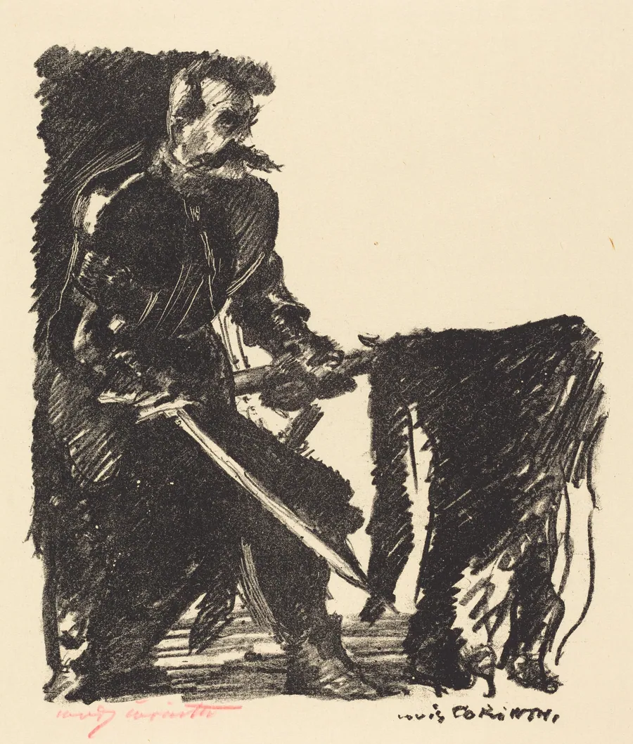 Bannerträger (Standard Bearer) by Lovis Corinth