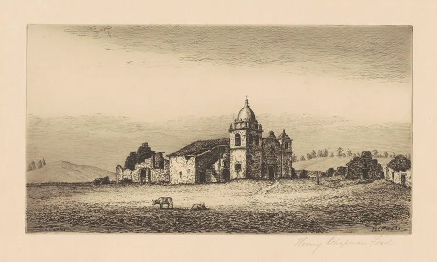 Mission San Carlos Borromeo by Henry Chapman Ford