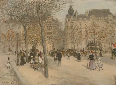Square in Paris