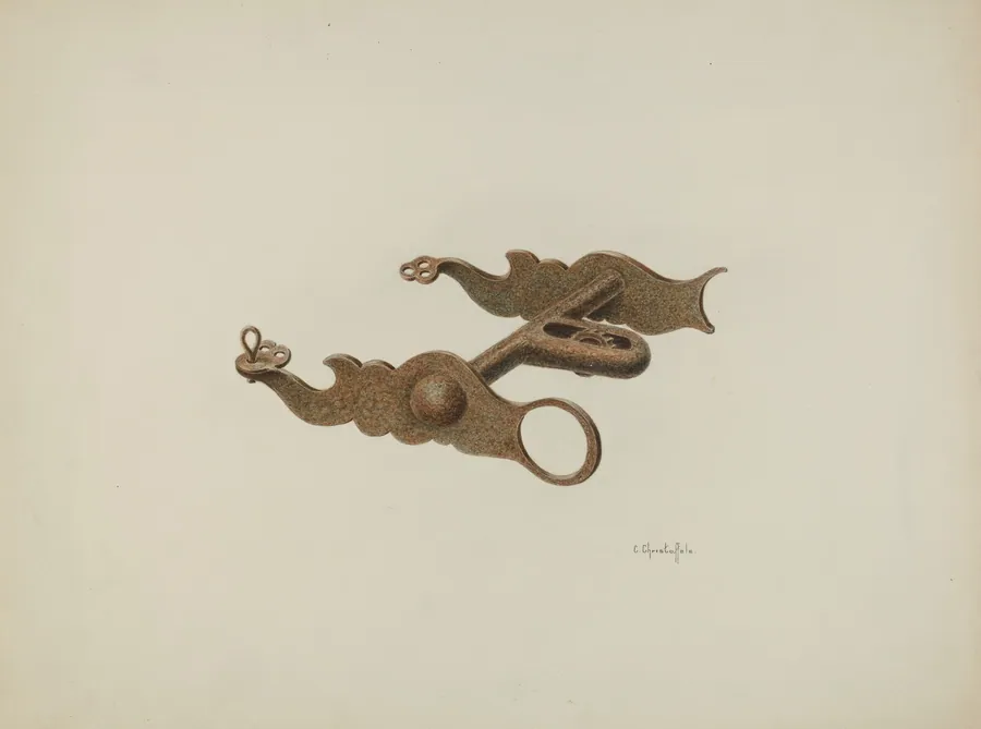 Wrought Iron Bit by Cornelius Christoffels